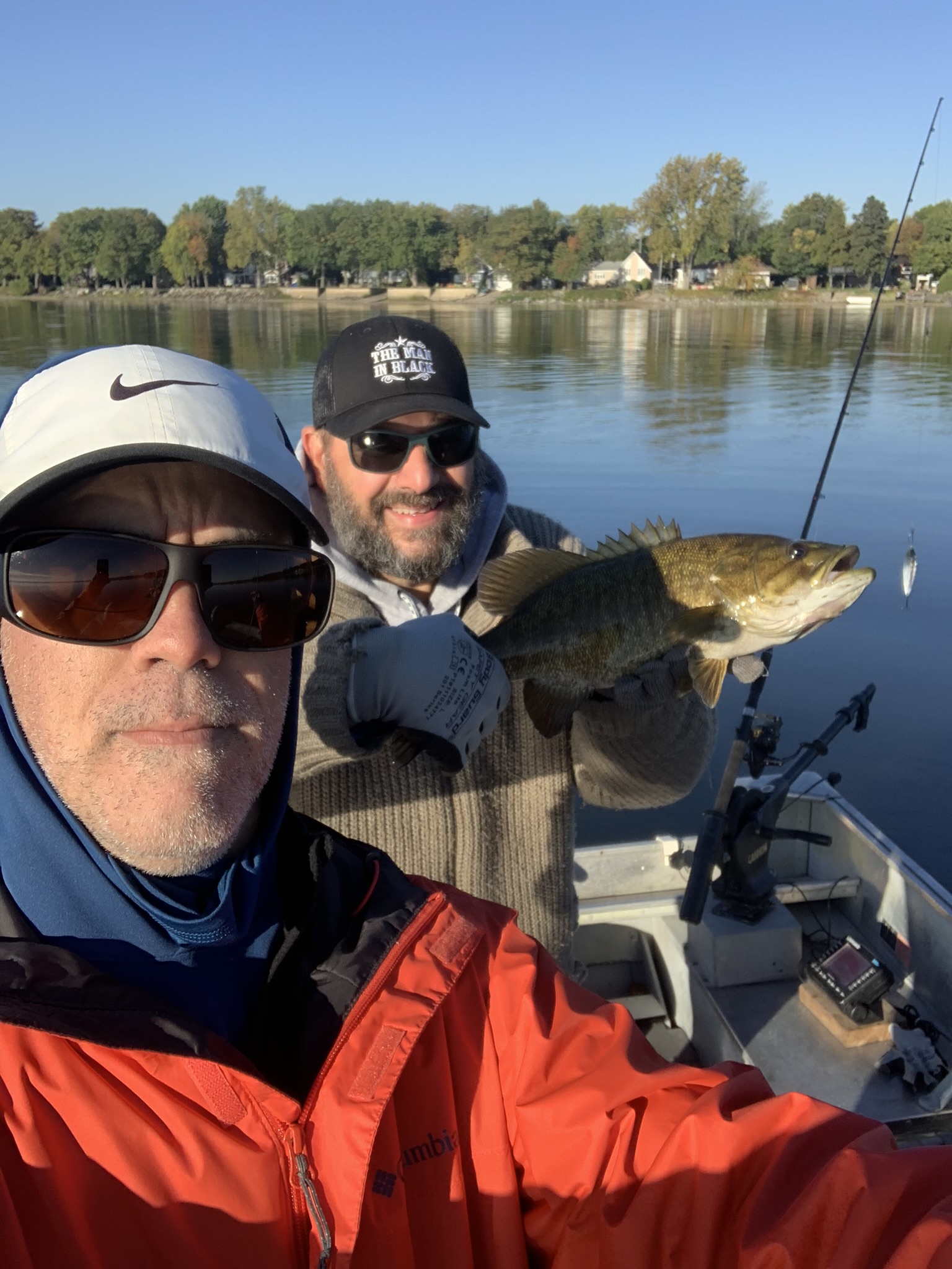 Dan et Mariano Achigan PB Achigan Lac Champlain